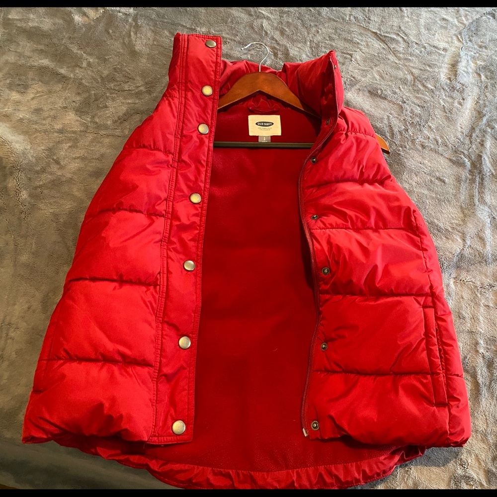 Cranberry vest